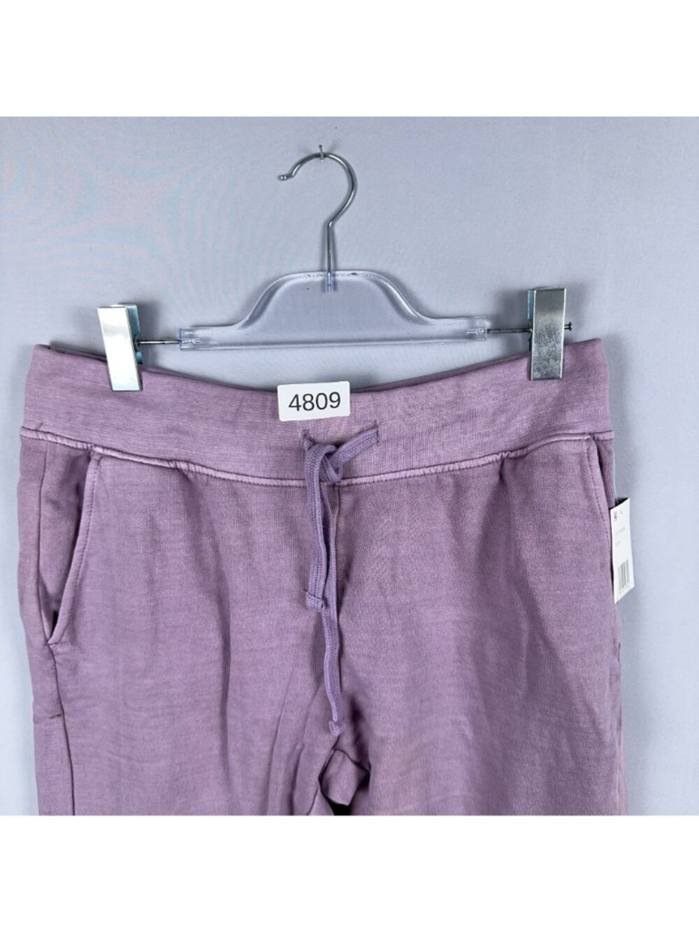 Weatherproof Sweatpants Size Large Vintage Lavender Jogger Drawstring Waistband - Picture 12 of 12
